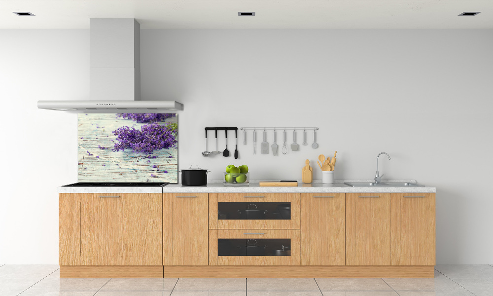 Kitchen splashback Lavender