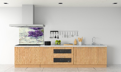 Kitchen splashback Lavender