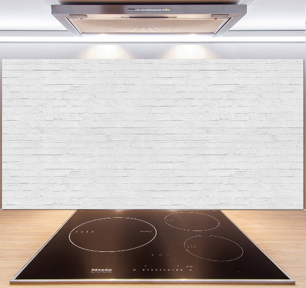 Cooker splashback Brick wall