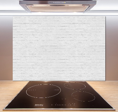 Cooker splashback Brick wall