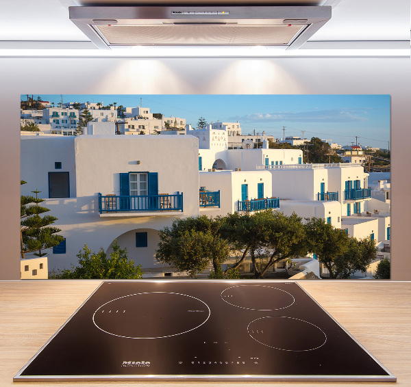 Cooker splashback Mykonos Greece