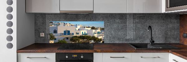 Cooker splashback Mykonos Greece