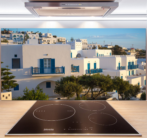 Cooker splashback Mykonos Greece