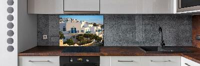 Cooker splashback Mykonos Greece