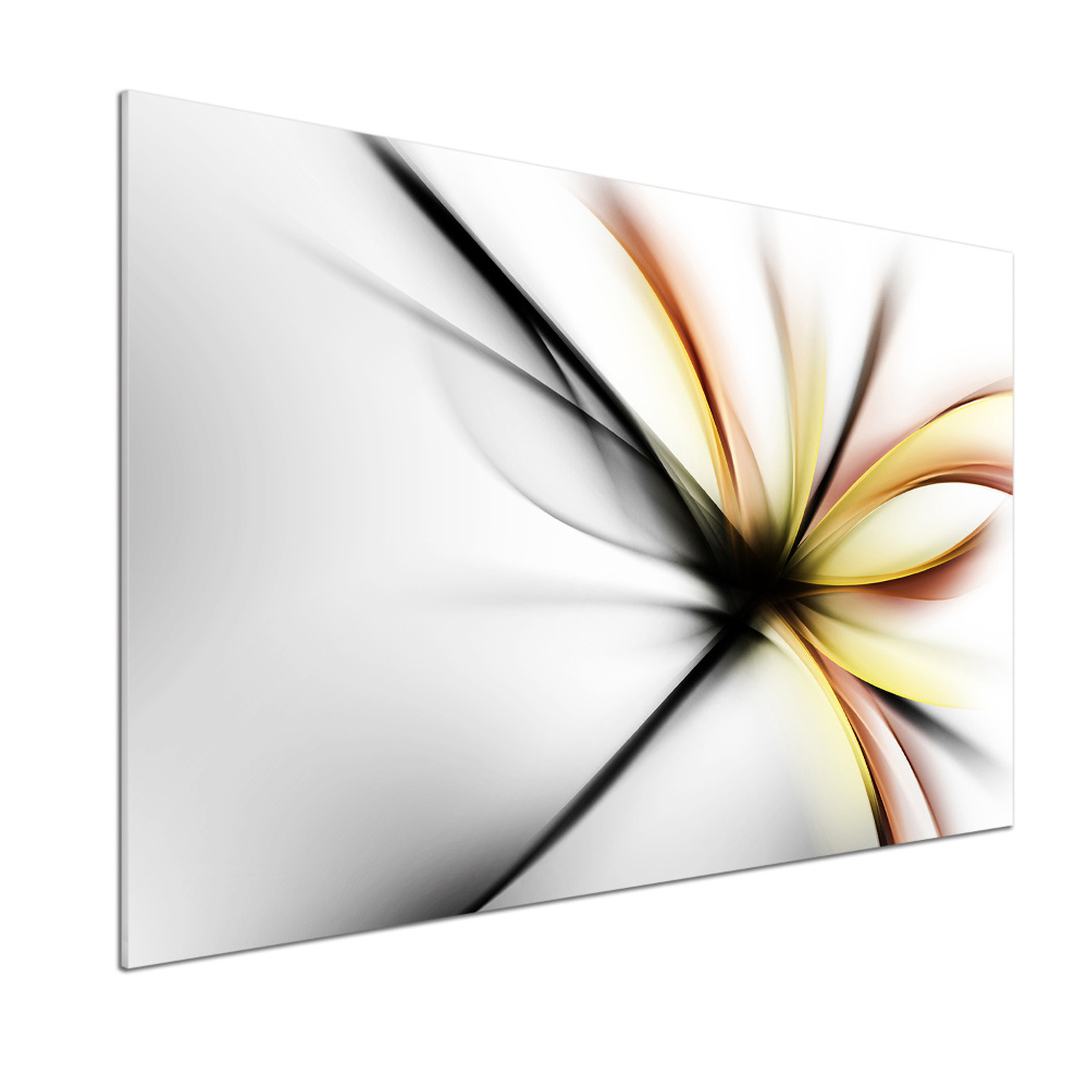 Cooker splashback Flower abstraction