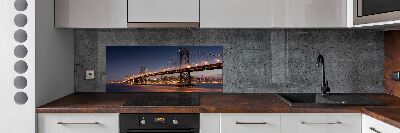 Cooker splashback San Francisco bridge