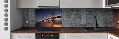 Cooker splashback San Francisco bridge