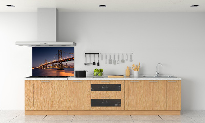 Cooker splashback San Francisco bridge