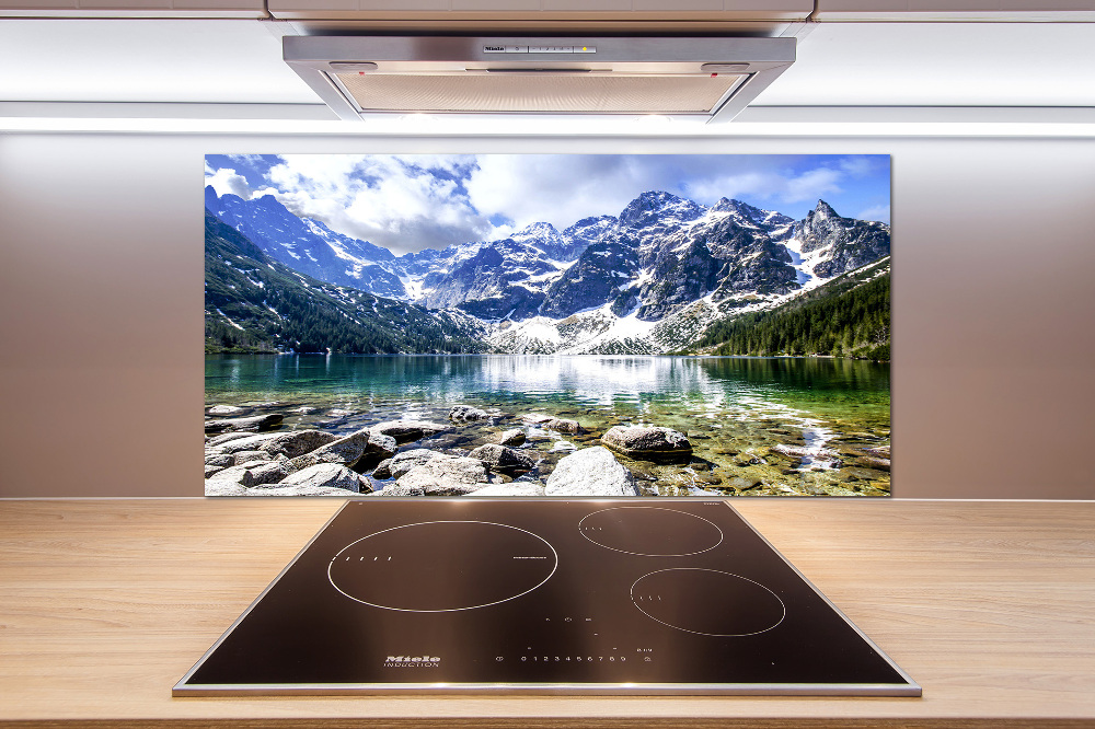 Cooker splashback Morskie Oko Tatry