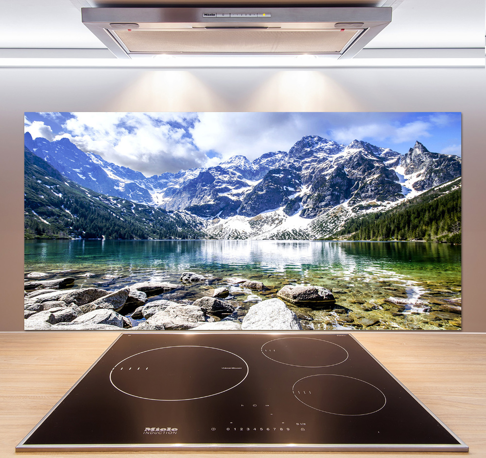 Cooker splashback Morskie Oko Tatry