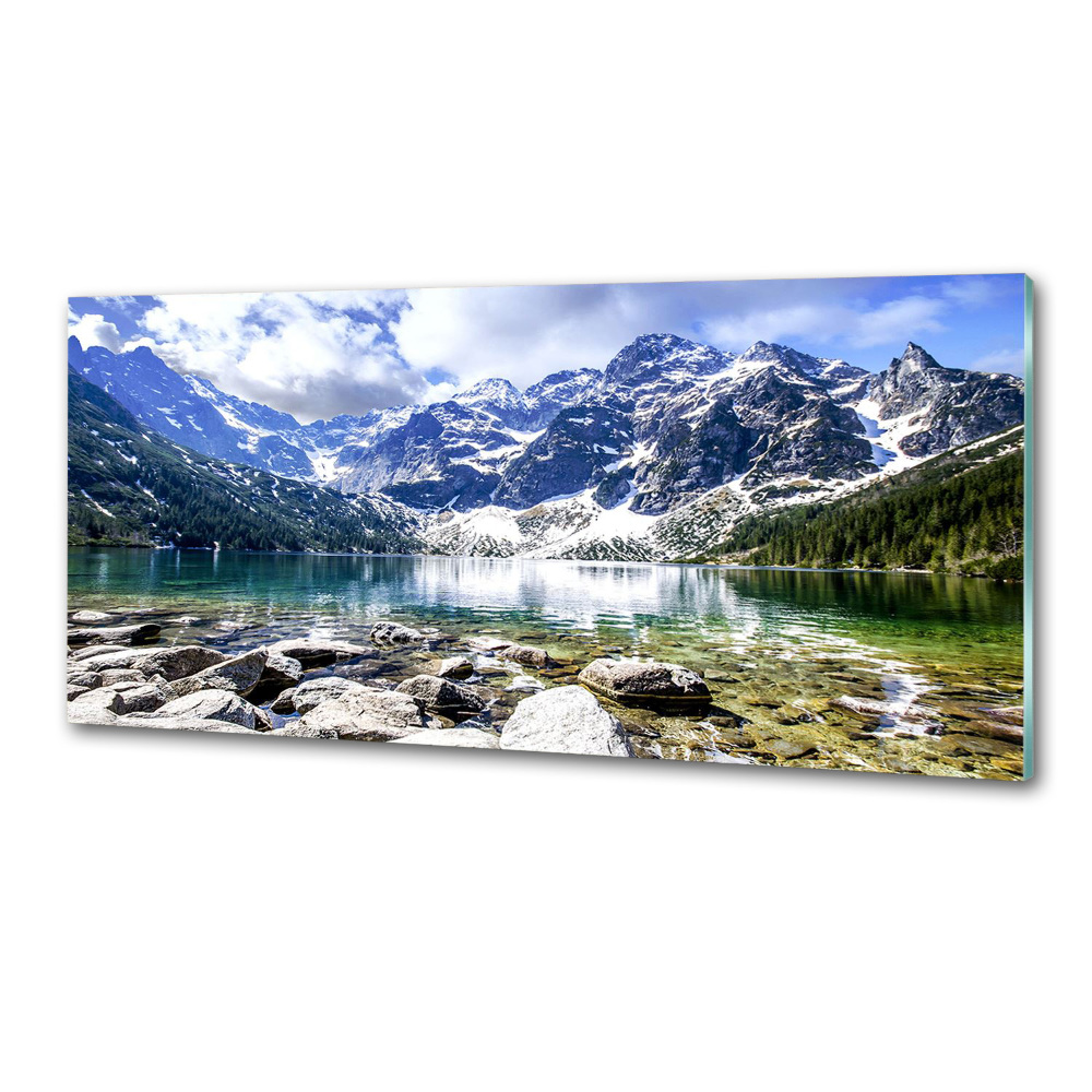 Cooker splashback Morskie Oko Tatry