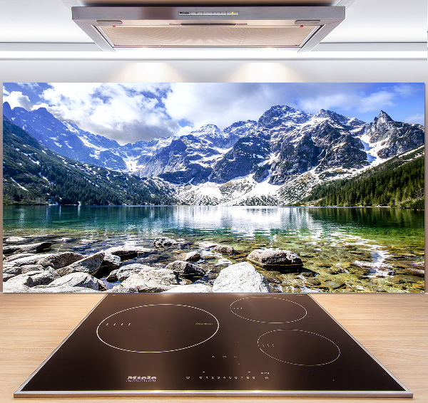 Cooker splashback Morskie Oko Tatry