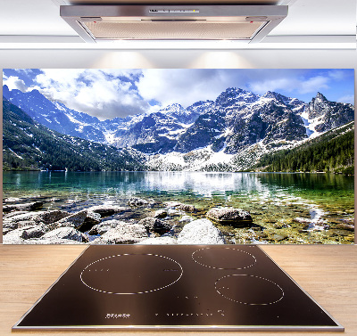 Cooker splashback Morskie Oko Tatry