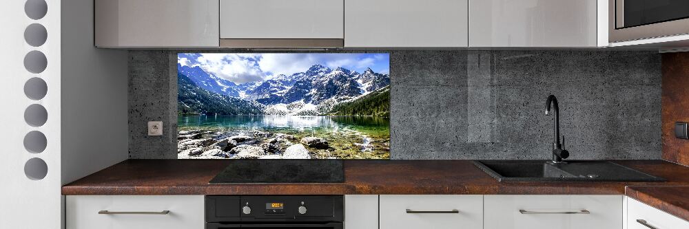 Cooker splashback Morskie Oko Tatry