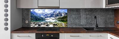 Cooker splashback Morskie Oko Tatry