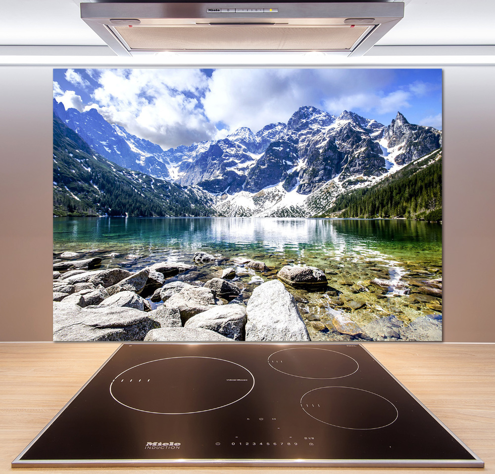 Cooker splashback Morskie Oko Tatry