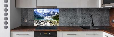 Cooker splashback Morskie Oko Tatry