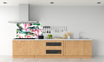 Kitchen splashback panel Honeysuckle