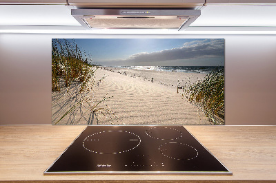 Cooker splashback Mrzeżyno beach