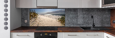 Cooker splashback Mrzeżyno beach