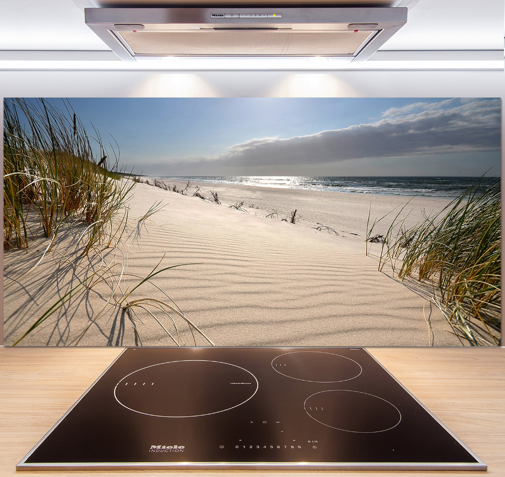 Cooker splashback Mrzeżyno beach