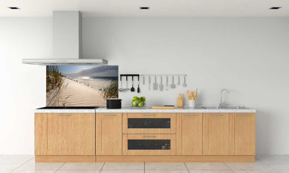 Cooker splashback Mrzeżyno beach