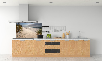 Cooker splashback Mrzeżyno beach