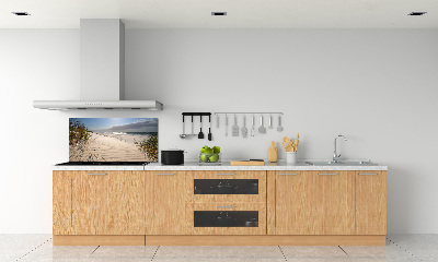 Cooker splashback Mrzeżyno beach