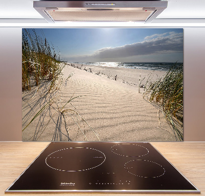 Cooker splashback Mrzeżyno beach