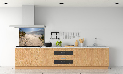 Cooker splashback Mrzeżyno beach