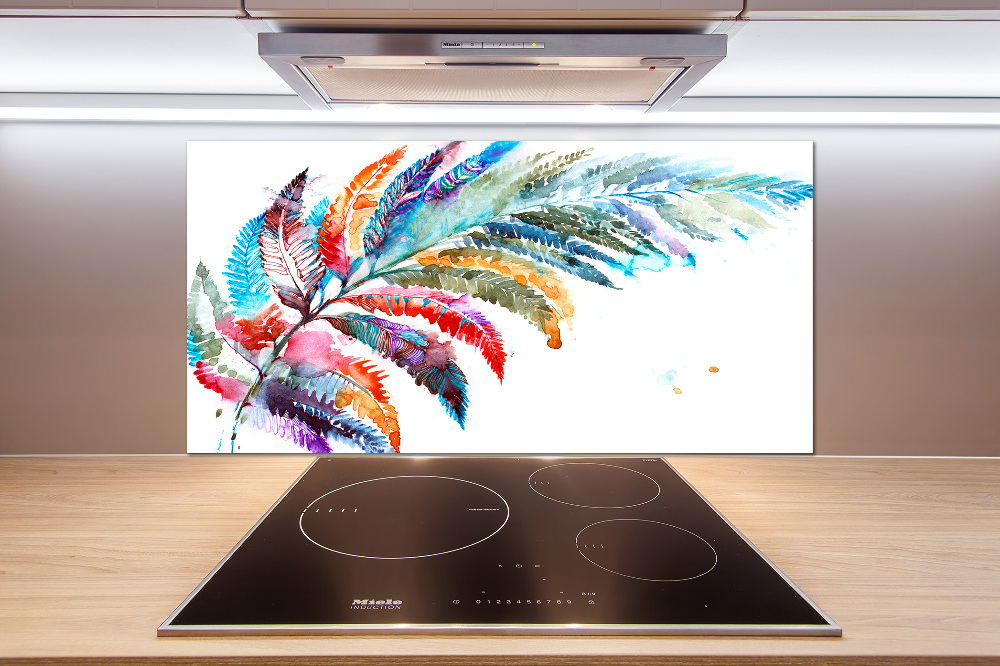 Cooker splashback Colorful pen