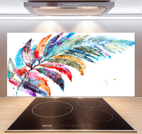 Cooker splashback Colorful pen