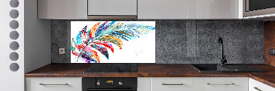 Cooker splashback Colorful pen