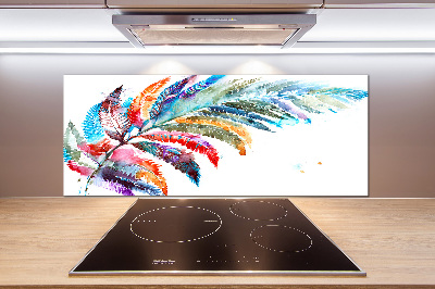 Cooker splashback Colorful pen