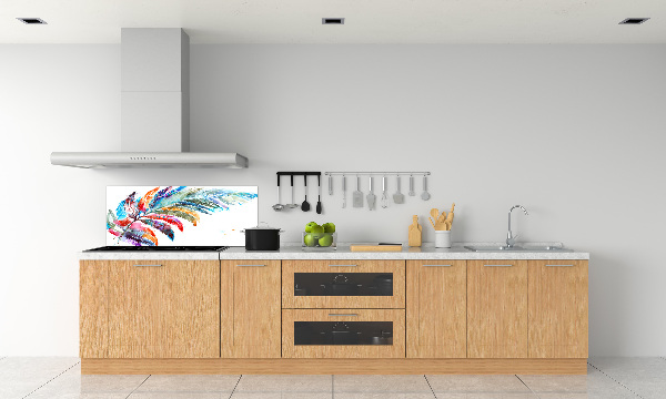 Cooker splashback Colorful pen