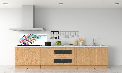 Cooker splashback Colorful pen