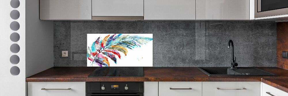 Cooker splashback Colorful pen