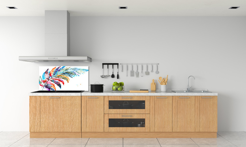 Cooker splashback Colorful pen