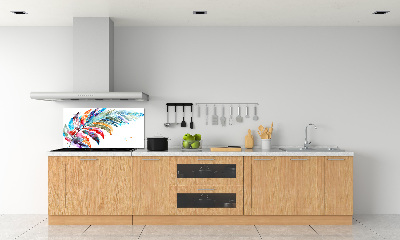 Cooker splashback Colorful pen