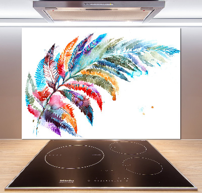 Cooker splashback Colorful pen