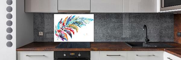 Cooker splashback Colorful pen