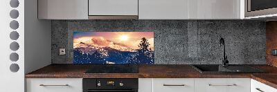 Cooker splashback Colorado mountains