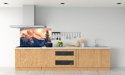 Cooker splashback Colorado mountains