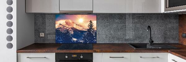 Cooker splashback Colorado mountains