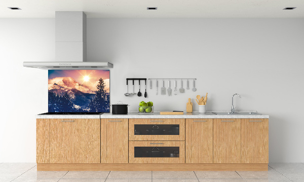 Cooker splashback Colorado mountains