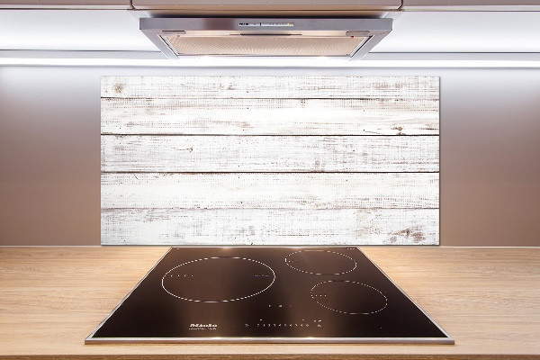 Cooker splashback Wooden wall