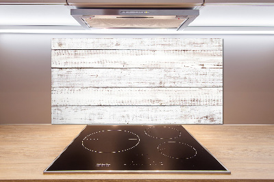 Cooker splashback Wooden wall