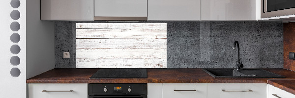 Cooker splashback Wooden wall