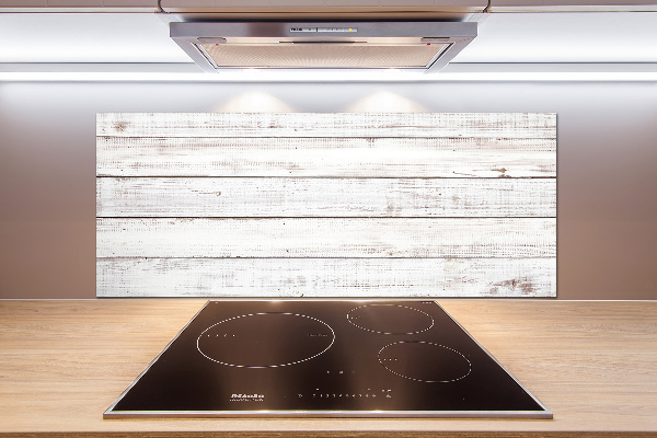 Cooker splashback Wooden wall