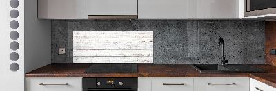 Cooker splashback Wooden wall